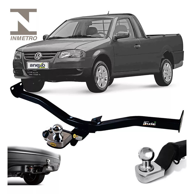Engate Reboque Rabicho FixoVW Saveiro G2/G3/G4 VW5015 reforçado
