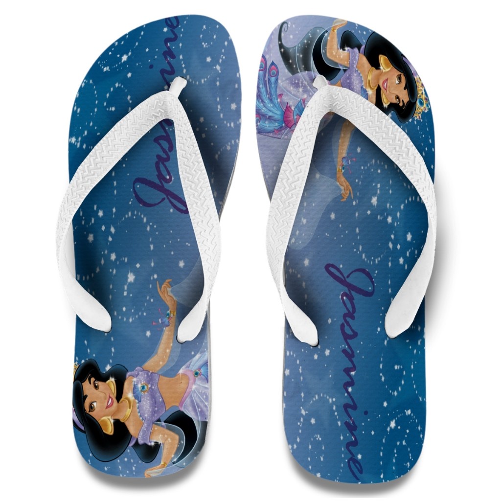 Chinelo De Dedo De Dedo Infantil Praia Verão Conforto Versatil Leve Estampado Desenho Aladin