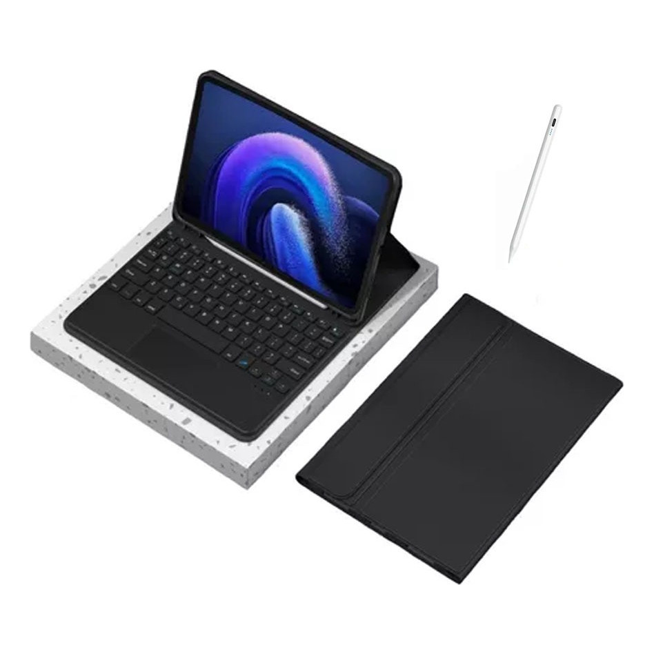 Capa Para iPad Pro 11  2024 7ª Geração Com Caneta E Teclado