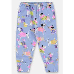 Calça Estampada para Bebê Menina Up Baby