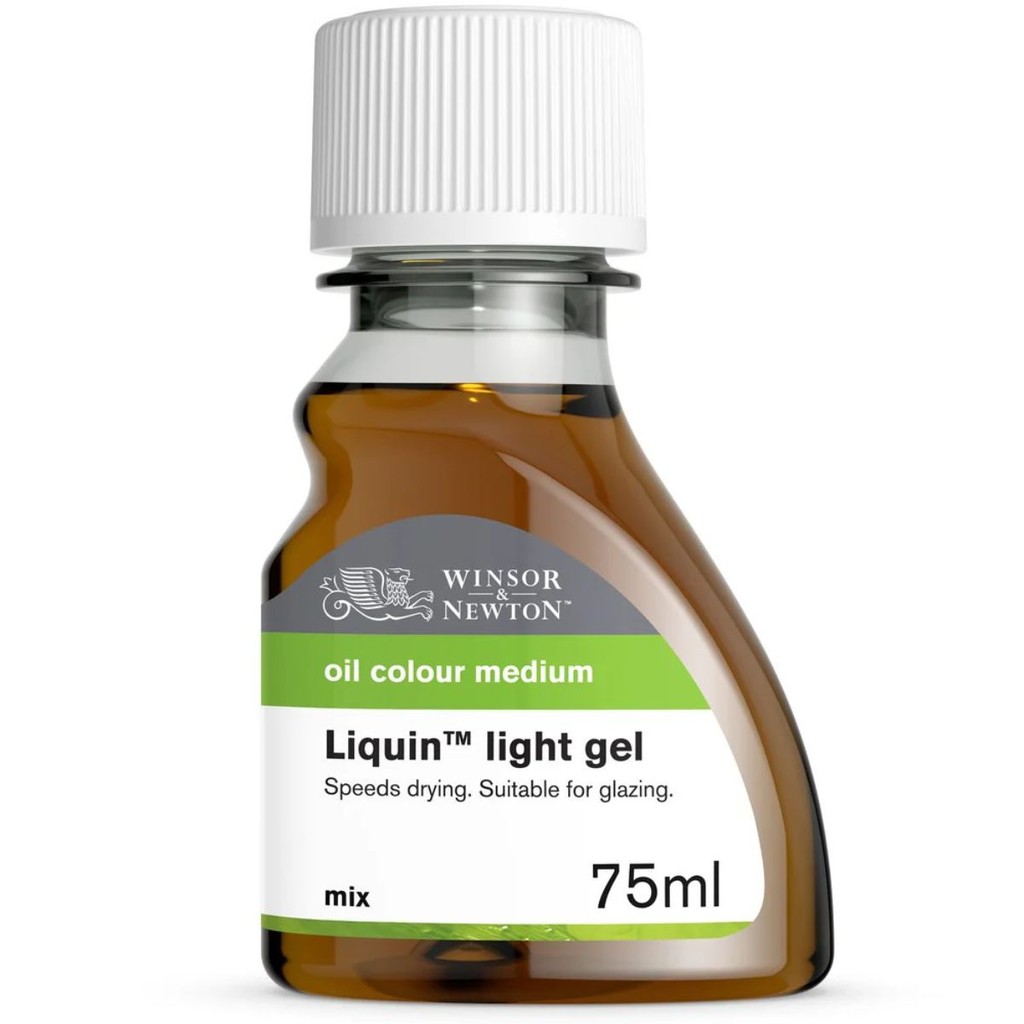 Liquin Light Gel Winsor & Newton 75ml – Médium Leve p/ Óleo com Brilho Suave e Secagem Rápida