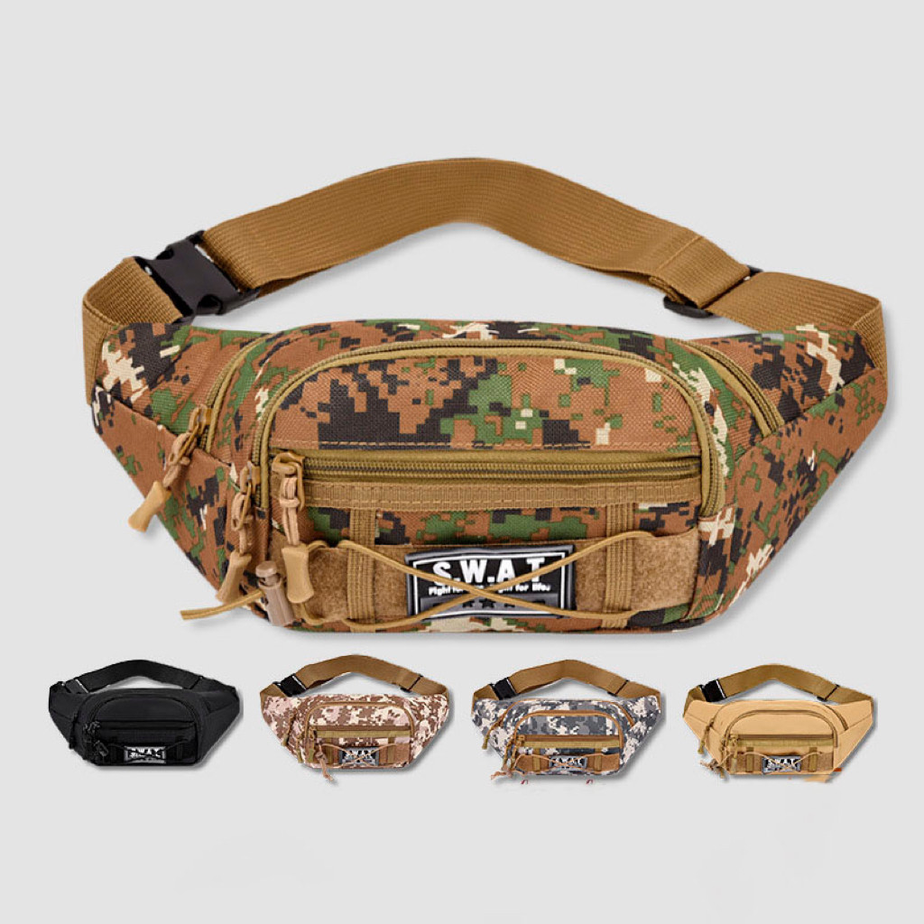 Tática Pochete Bolsa Militar Regulavel