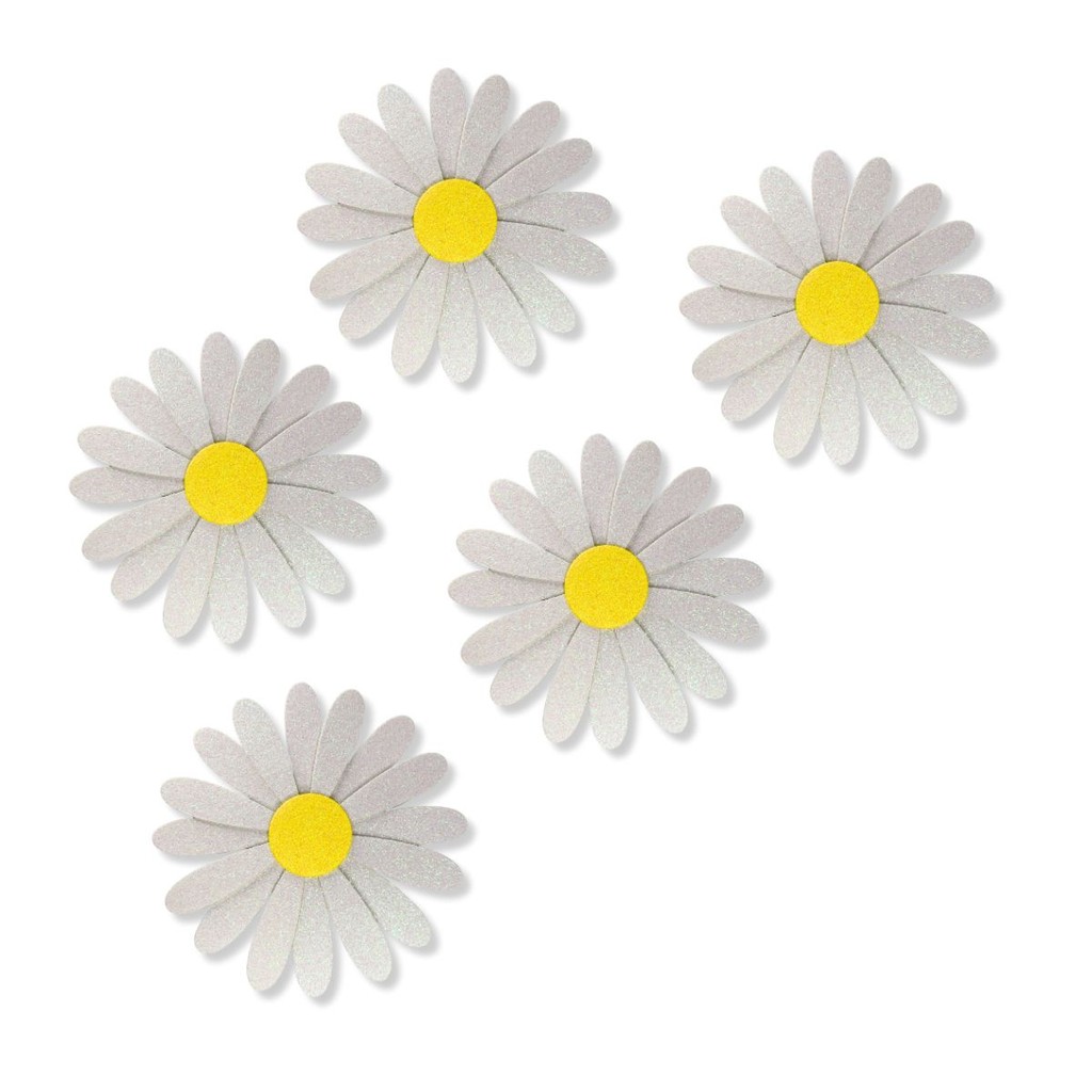 150 Mini Florzinha Aplique EVA Enfeite Festa Junina 2,5cm Amarelinha
