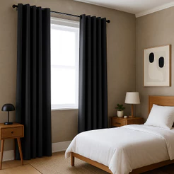 Cortina Blackout PVC Corta 100 % a Luz 2,20x1,30 2,80x2,30 Para Sala, Escritorio, Quarto