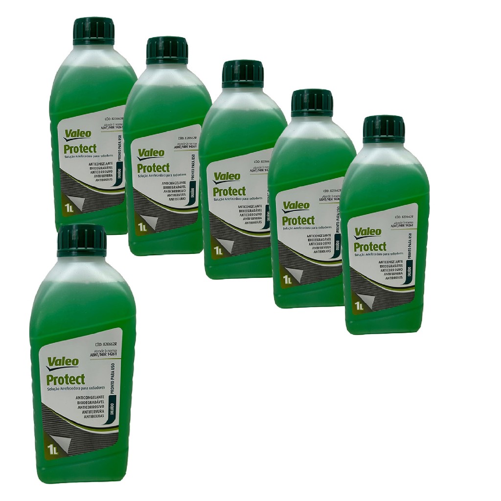 6 Aditivos Radiador Protect Inorgânico Diluído 820662R em Oferta na Shopee