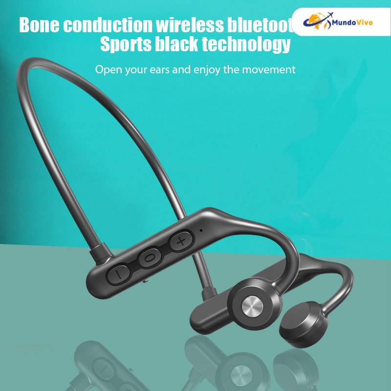 Condução óssea aberta Bluetooth esportes fone de ouvido IPX7 à prova dwaterproof água 20 horas vida útil da bateria trei