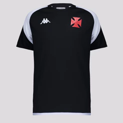 Camisa Kappa Vasco Treino Comissão 2024 Juvenil