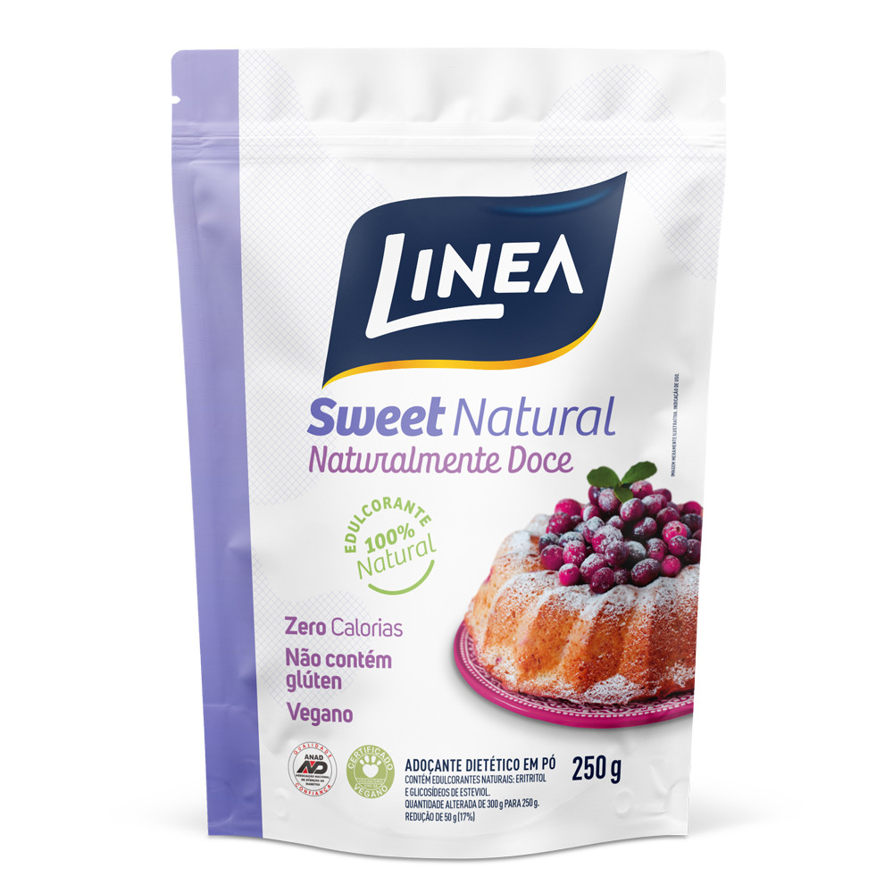 Adoçante Sweet Natural Culinário Linea de 250g - Food & Beverages
