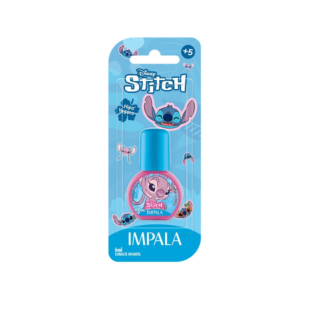Esmalte Impala Kids Stitch Amizade De Outro Planeta Disney em Oferta na Shopee