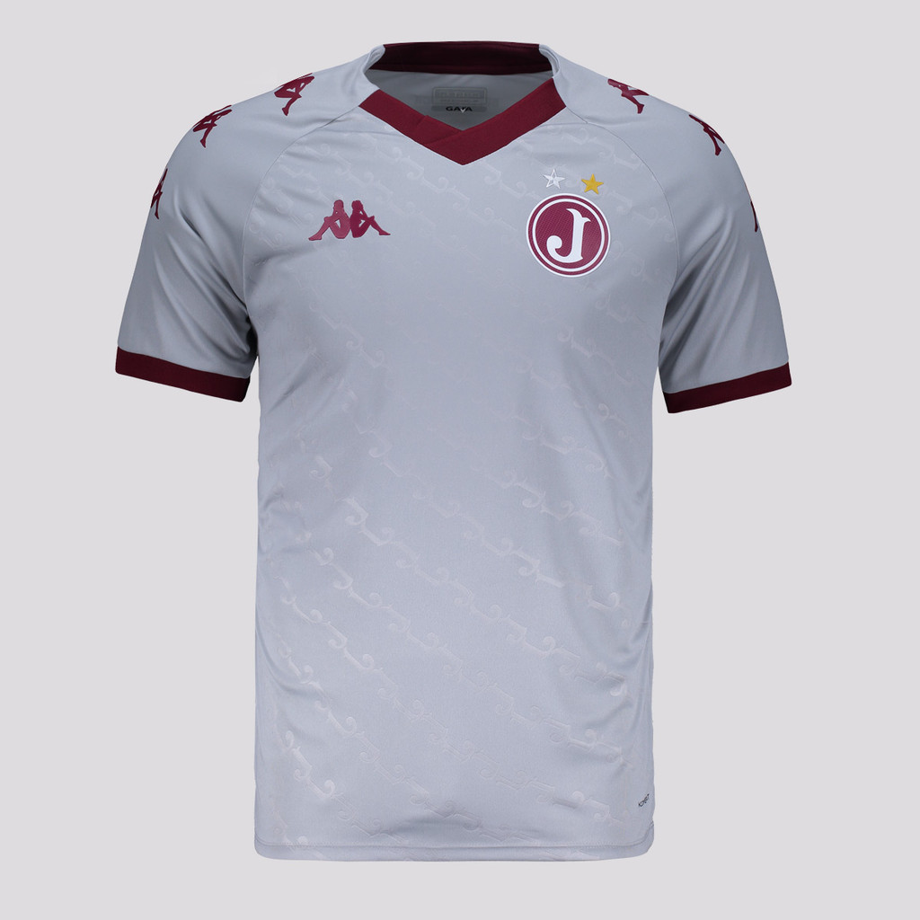 Camisa Kappa Juventus da Mooca I 2025 Goleiro Cinza