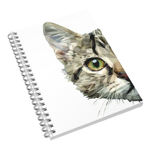 Caderno Universitário Gatito Cafe Micelaneos 1, 10 e 15 Matérias Escolar Capa Dura Animes  Desenhos