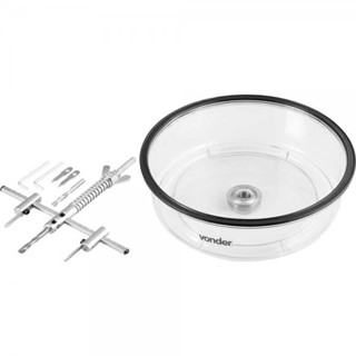 Furador Ajustável De 40 mm a 200 mm Com Coletor Vonder em Oferta na Shopee