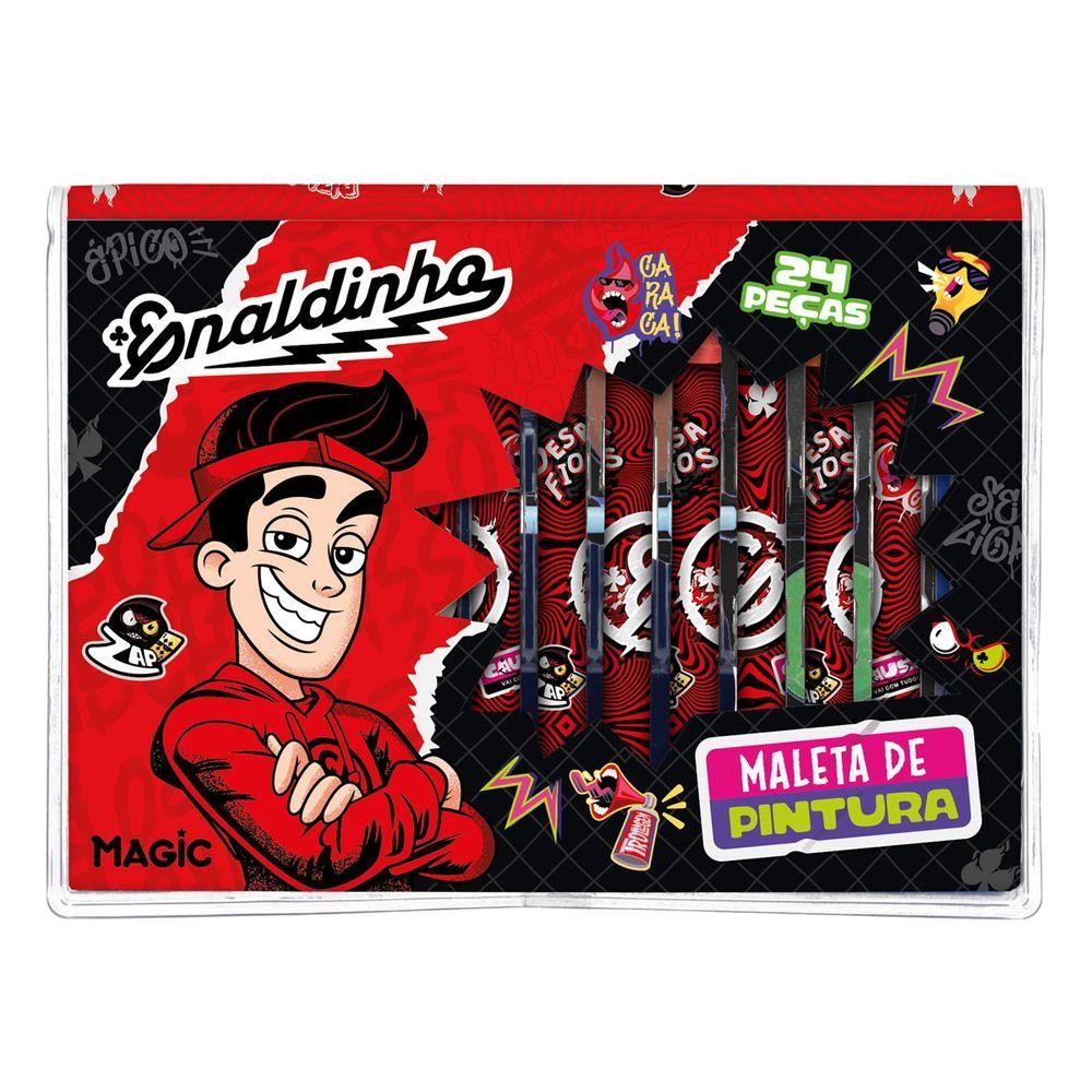 Enaldinho Maleta Kit de Pintura 24 Peças - Ciranda Cultural em Oferta na Shopee