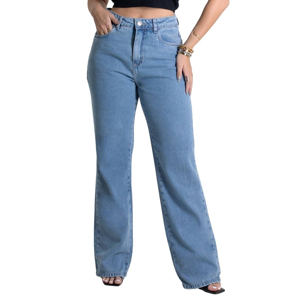 Calça Jeans Sawary Reta - 279839 - Women Clothes