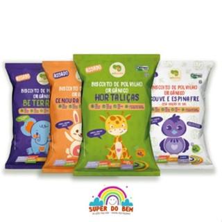 Kit 4X OU 1X Biscoito de Polvilho Orgânico Vegano Crilancha 40g | Sem Conservantes | Sem Alergênicos em Oferta na Shopee