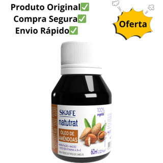 Óleo de Amêndoas Natutrat S.O.S 60ml em Oferta na Shopee