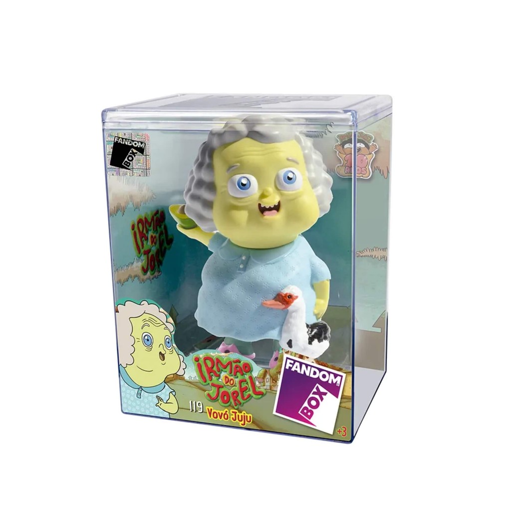 Fandom Box Vovó Juju Irmão do Jorel Vinil Atóxico Lider Boneco Colecionável Figura de Ação - Mom & Baby