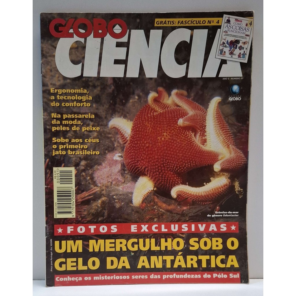 Revista Globo Ciência Ano 5 N° 51 - 1995