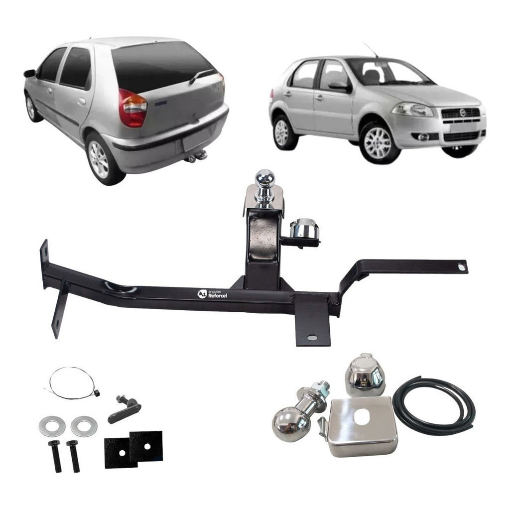 Engate Reboque Rabicho Fiat Palio 2000 2001 2002 2003 Novo Bom bOM
