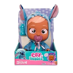 Boneca que Chora Cry Babies Stitch Fantasia Infantil Brinquedo Multikids Interativo BR2398