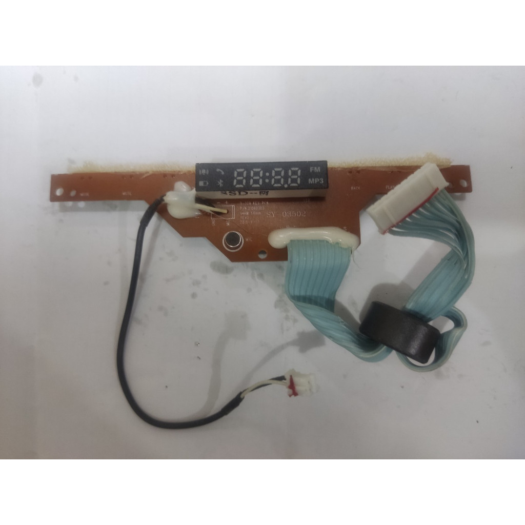 Placa Display Radio Mondial Sk-01 Funcionando
