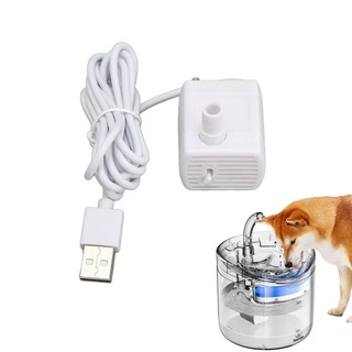 Bomba para Fonte de água para Gatos, Bomba de Reposição para Fonte para Gatos Várias Fontes para Animais de Estimação