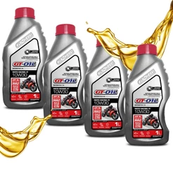 Kit Óleo Gt Oil 10w30 Semissintético 4 Litros