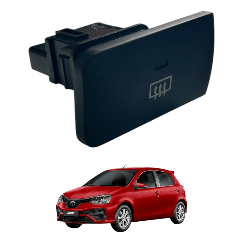Botão Do Desembaçador Vidro Toyota Etios 2014/2017 15a977