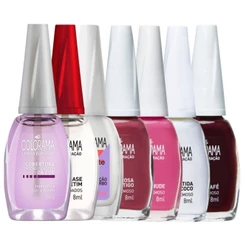 Kit Esmalte Colorama Completo com 7 Cores Clássica