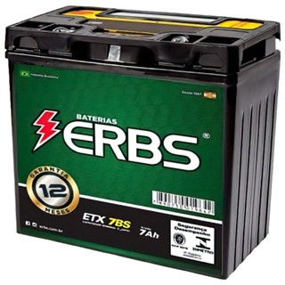 Bateria Selada ERBS 7ah ETX7BS CB300F 2015 a 2016 em Oferta na Shopee