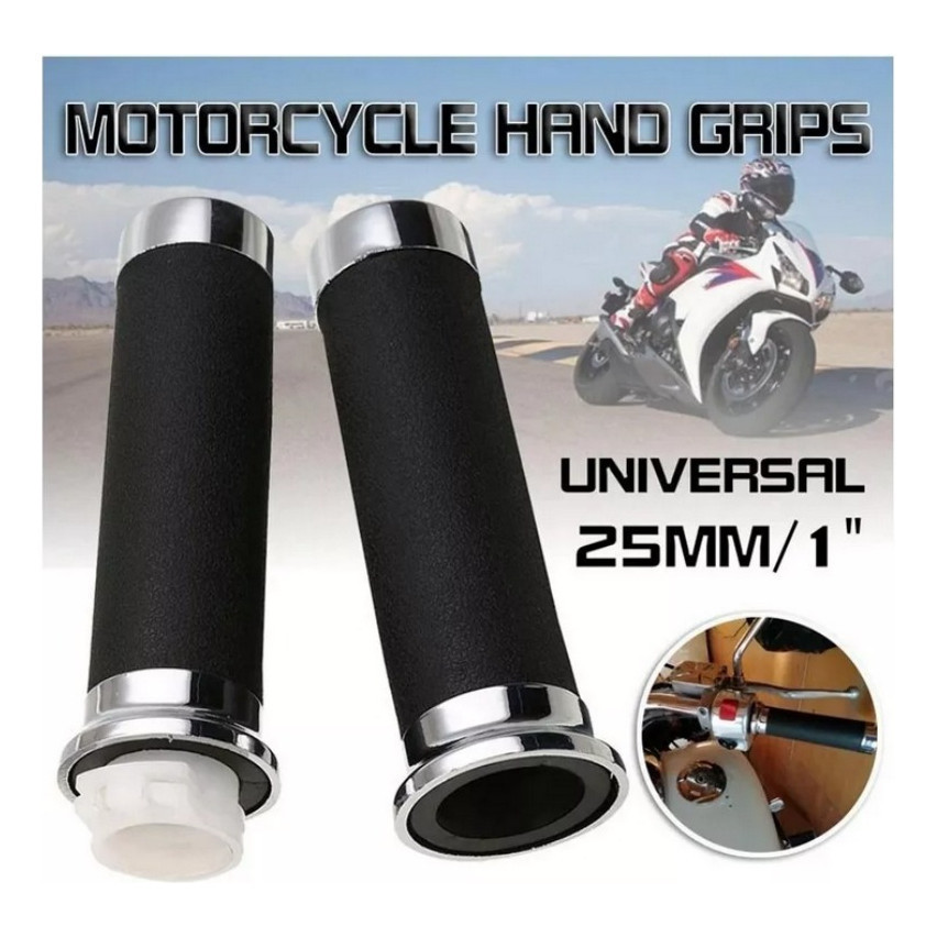 Manopla Moto Shadow 600/750 Punho Cromado 25MM 1polegede