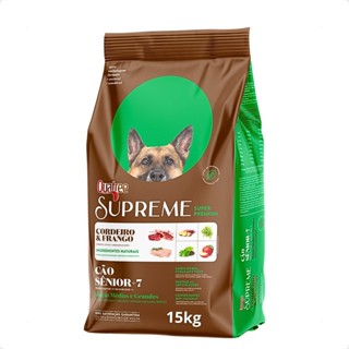 Ração Quatree Supreme Cães Sênior +7 Raças Médias e Grandes - 15Kg em Oferta na Shopee