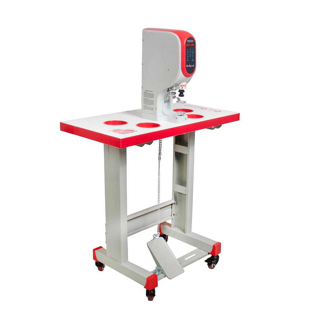 Máquina de Pregar Botão e Ilhós Direct-Drive Industrial Sun Special