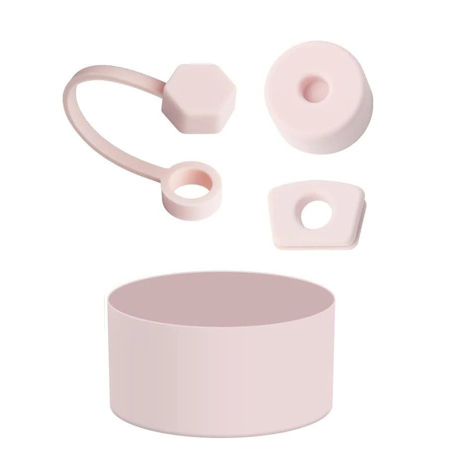 Conjunto de bota de Silicone para acessórios à prova de vazamento de copo de água adequado para garrafa de água de 40 on