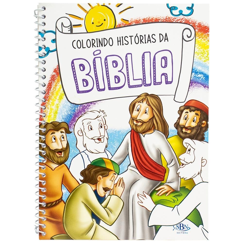 Colorindo Histórias da Biblia | Espiral