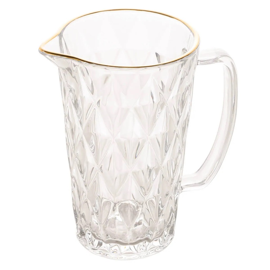 Jarra de Vidro Diamond 1.2 Litros