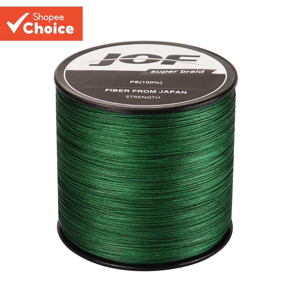 Jof Braid 4 300m 500m 1000m Cor Original Verde 4 Linha De Pesca Trançada Monofilamento Entrega Aleatória