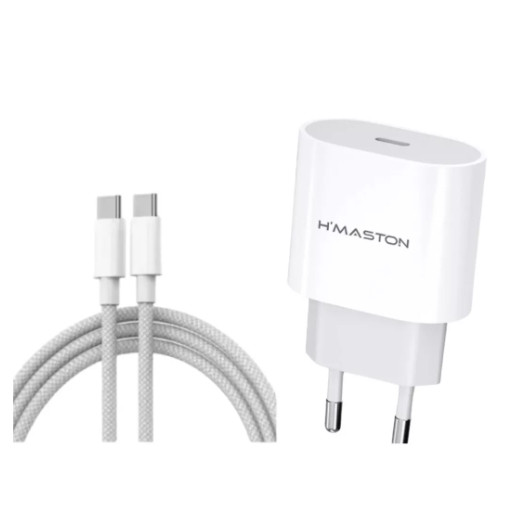 Carregador Turbo 30W IPhone 15/ 16  Cabo Tipo C Fonte Adeptador de Energia Ultra Rapido 30W CB-23 em Oferta na Shopee