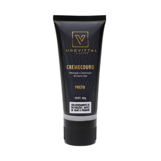 Creme Para Couro Lustrável Vittal Preto em Oferta na Shopee