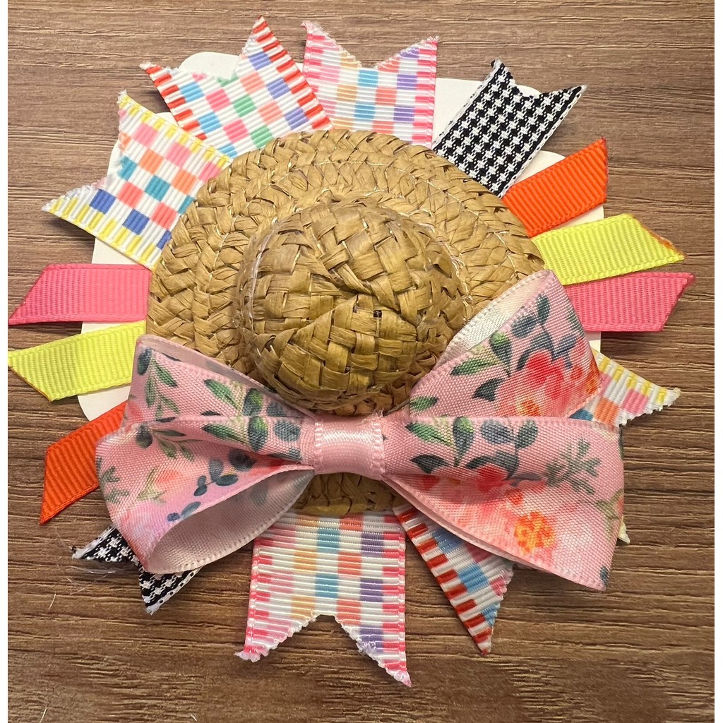 Acessórios de cabelo feminino Junino - festa junina - adulto e infantil - Tic tac - 1 unidade