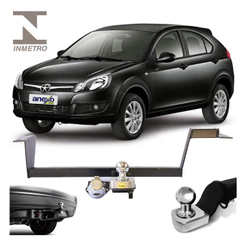 Engate Reboque Jac 3 2010 A 2015 700kg Rabicho Kit pleto Bom tOP