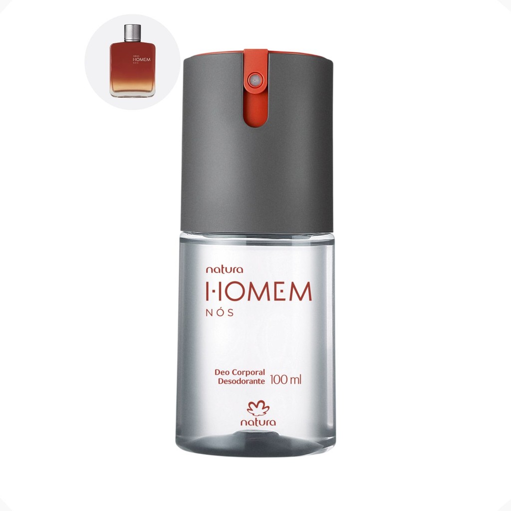 Deo Corporal Desodorante Em Spray Masculino Homem Nós Natura 100ml REF 152274