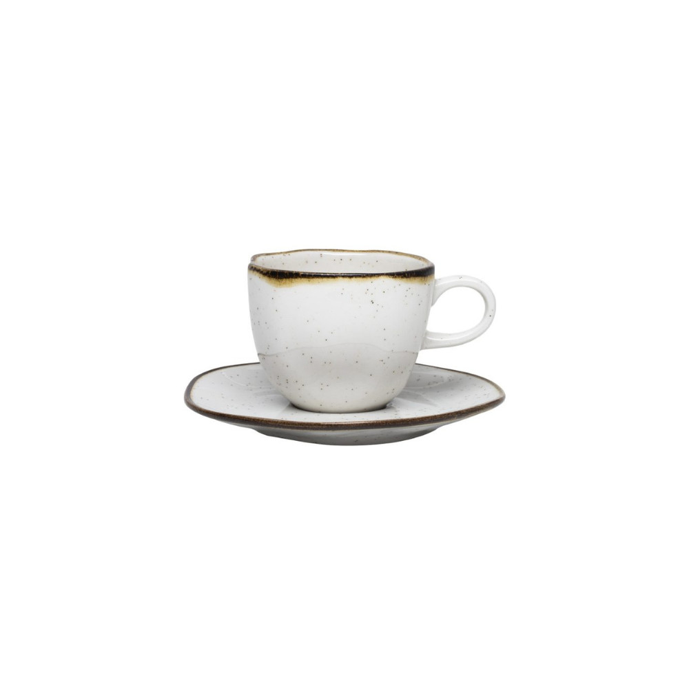 Xícara 220ml Com Pires De Porcelana Ryo Maresia - Oxford Original — imagem 2 de 2