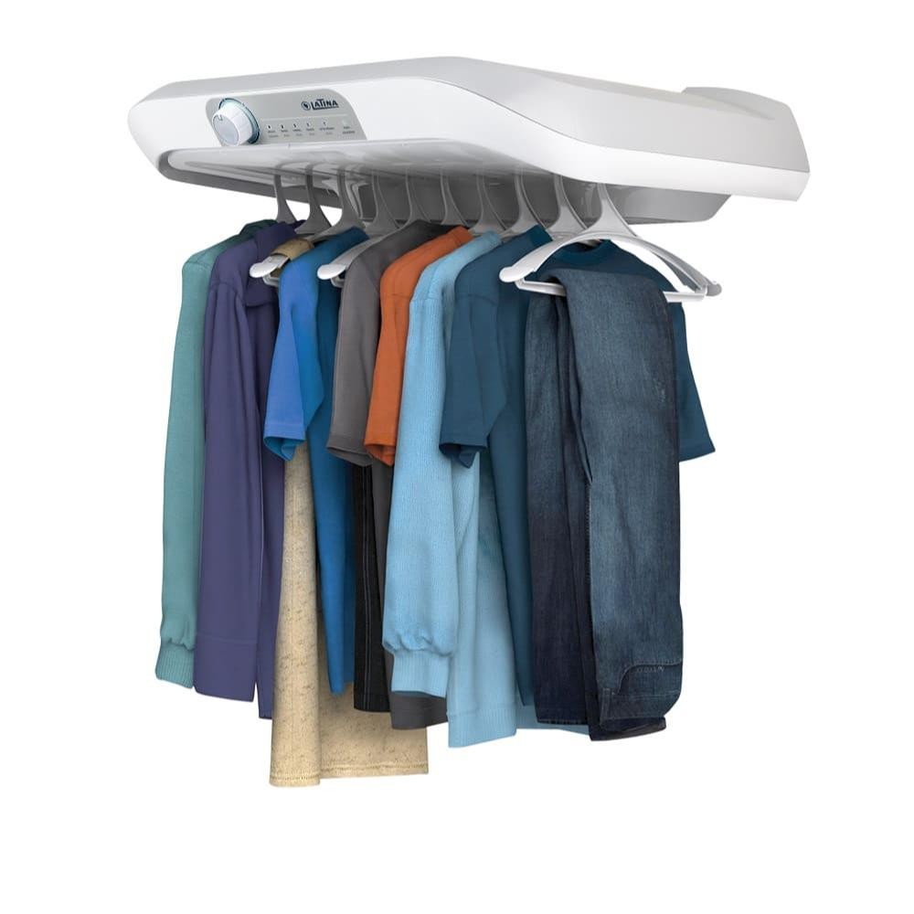 Detalhes do Secadora de Roupas de Parede 10kg Latina SR555 com Aquecedor de Ambiente 1500W Branco 220V