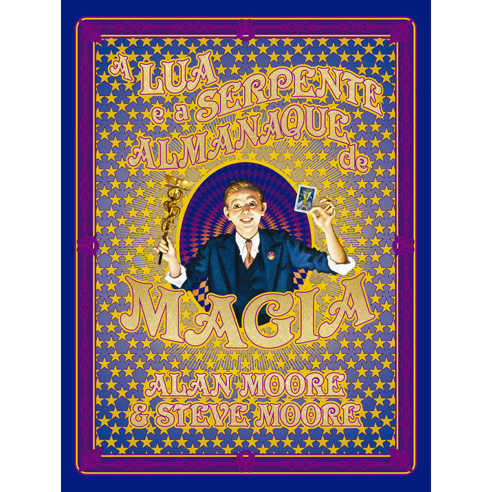 Capa do livro Livro - A lua e a serpente - Almanaque de magia - Novo - Editora Devir Livraria -