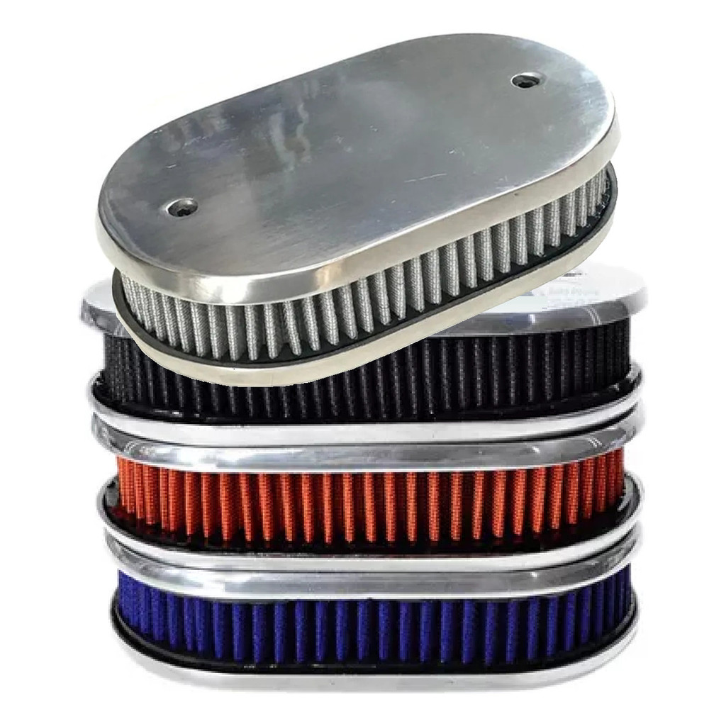 Filtro Esportivo Para Carburador H34 Base + Elemento Wolk