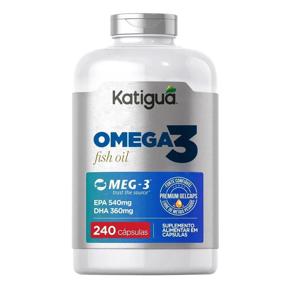 ÔMEGA 3 MEG-3 1000MG COM 240 CÁPSULAS