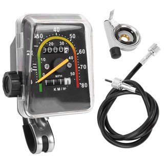 Velocímetro Analógico Retrô Bike Odometro E Ponteiro 80km/h em Oferta na Shopee