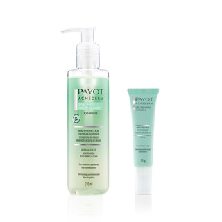 Kit Sabonete Facial + Gel Secativo Acnederm Payot em Oferta na Shopee