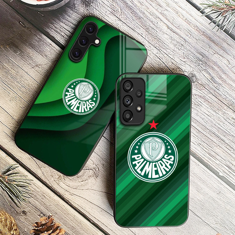 Palmeiras FC 31 Capa De Telefone De Vidro Para Samsung Galaxy A14 A16 A30 A22 A32 A33 A34 A40 A42 A55 4G A52 A53 A54 A70